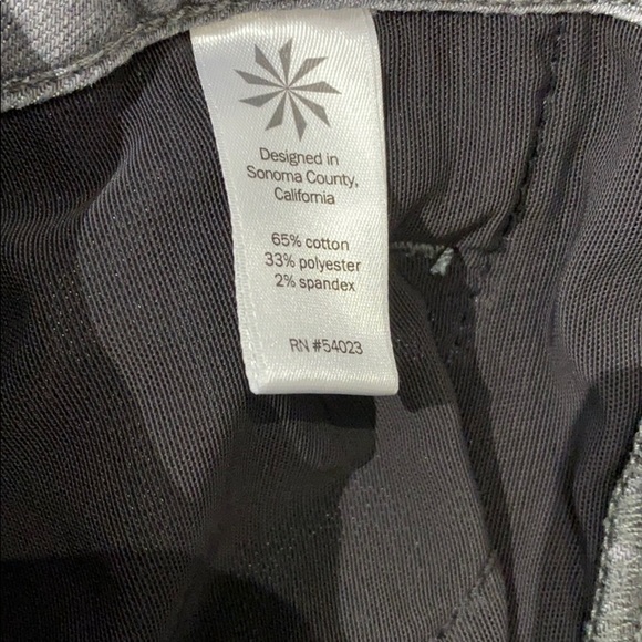 Athleta sculptek skinny jean grey wash - Picture 6 of 7